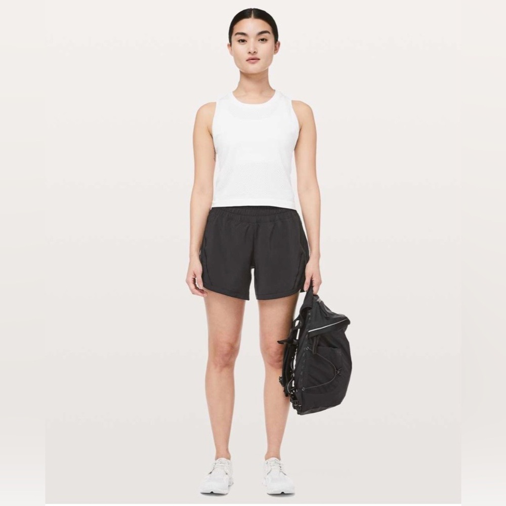 Lululemon Track That Short (lined) *5” size 2 color Black